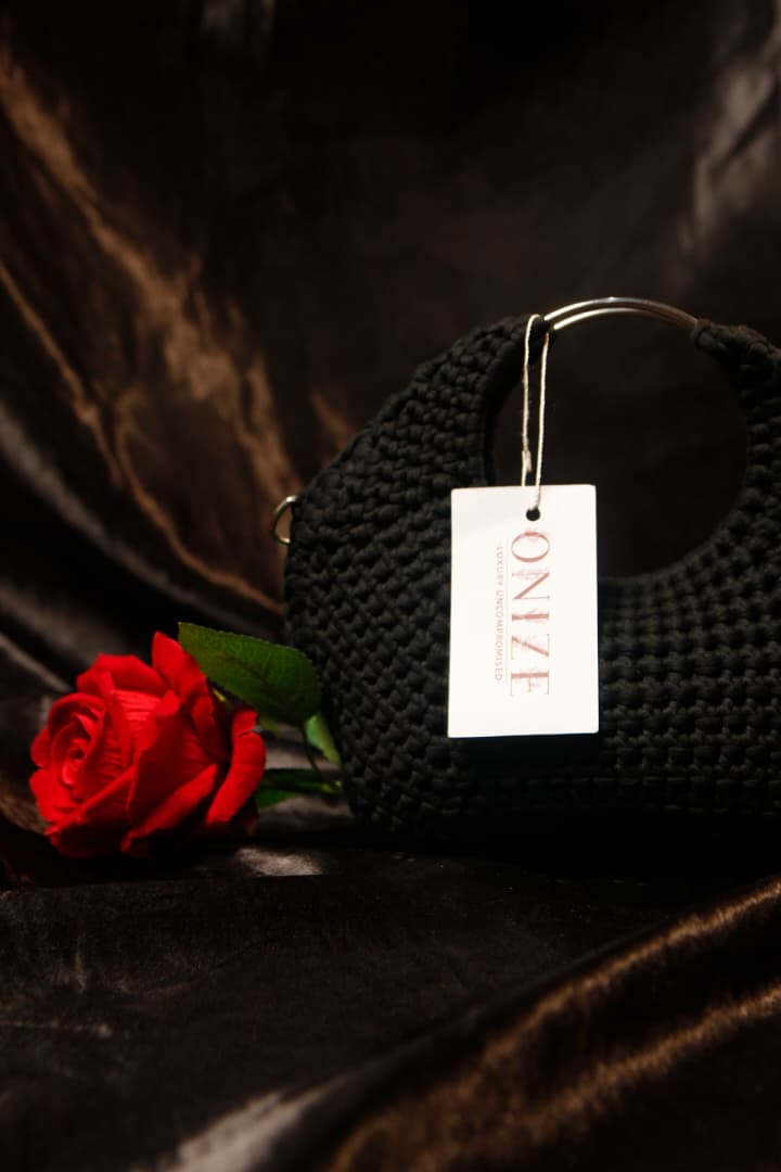 ONIZE Fuchsia Statement Bag